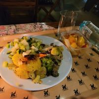 All for 24pln, including water (4pln) at Chimera in Krakow