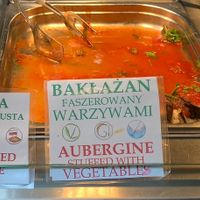 Vegan option  at Chimera in Krakow