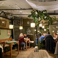 Upstairs at Chimera in Krakow