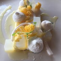 Coconut and Lemon Dessert at Matteo's in Fitzroy North