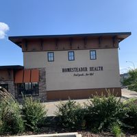 Back entrance at Homesteader Health Foods in Fort St John