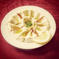 hummus at Shawarma King in Montichiari