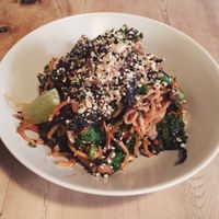 Sweet Potato Satay Spoodle!  at Offbeet in Wickham