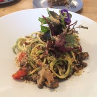 'Fancy Pants Courgetti Pasta' at Offbeet in Wickham