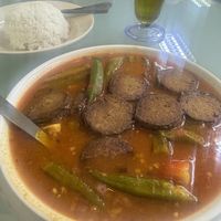 Veggie FIS curry  at Bock Garden Meatless Cafe  家园 in Penang