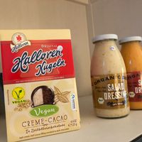 sweets & salad dressing at Holy Kitchen in Heidelberg