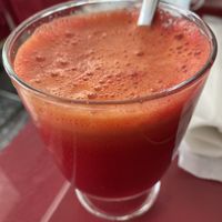 Beetroot and carrot juice 😋   at Goji - Uma Atitude Saudavel in Lisbon
