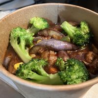 Spicy eggplant   at Zen Gardens in London