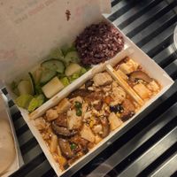 Szechuan-Style Spicy Tofu Combo at Zen Gardens in London