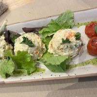 Ensaladilla Rusa  at Punto Vegano in Madrid