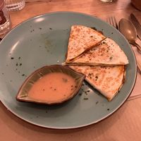 Quesadillas (empezadas 🤣)  at Punto Vegano in Madrid