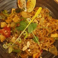 Exquisito Pad Thai at Punto Vegano in Madrid