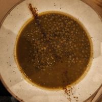 Lentejas at Punto Vegano in Madrid