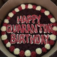 Large cookie (from website, delivered via royal mail) at Vegan Antics in Gravesend