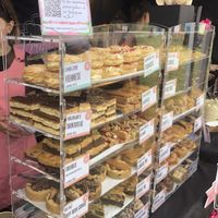 Selection of their sweets.  at Vegan Antics in Gravesend