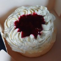 Cheesecake- cherry at Vegan Antics in Gravesend