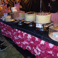 Giant cakes! at Vegan Antics in Gravesend