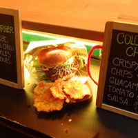 Menu descriptions at Latienda in Copenhagen