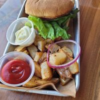 Birch Burger at White Birch in Abingdon