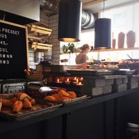 buffet at Mat Fra Hagen in Trondheim