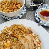 Mittagsmenü fried huhn at Asia Paradies in Vienna