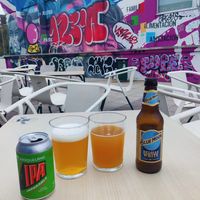 Beers at Lata de Zinc in Oviedo