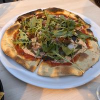Tudela vegan pizza  at Lata de Zinc in Oviedo