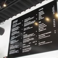 menu at Thrive Juice Co in Saskatoon