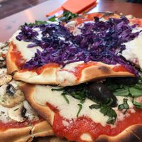 3 small but filling pizzas (~15$) at Shakti en Chile in Santiago