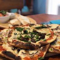 Pizza at Shakti en Chile in Santiago