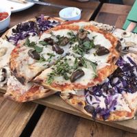 Pizza at Shakti en Chile in Santiago