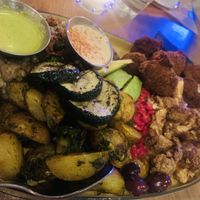 Vegan Mezze Sampler  at Nuba - Kitsilano in Vancouver