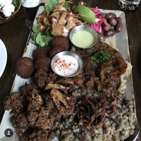 The vegan feast at Nuba - Kitsilano in Vancouver