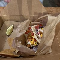 Avocado Tacos at Dory Deli in Newport Beach