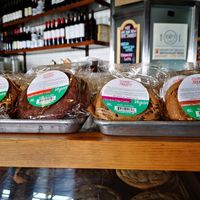 Biscuits on the counter at Dory Deli in Newport Beach