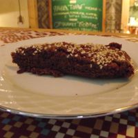 Tahini Brownie at Sunmoon - Shandor Petiofi in Sofia