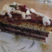 Blueberry cake at Sunmoon - Shandor Petiofi in Sofia