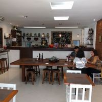 View from the door  at Naturalie Bistro in Rio De Janeiro