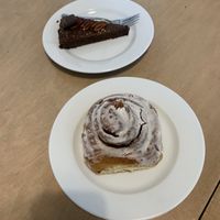 desserts at Lokal Vegan Bistro in Warsaw