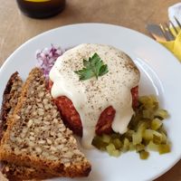Tartare at Lokal Vegan Bistro in Warsaw