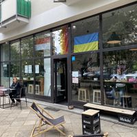 Outside   at Lokal Vegan Bistro in Warsaw