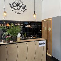 Counter   at Lokal Vegan Bistro in Warsaw