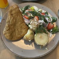 Seitan fillet  at Lokal Vegan Bistro in Warsaw