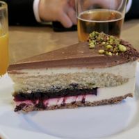 Cake!  at Lokal Vegan Bistro in Warsaw