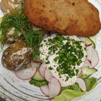 Schabowy at Lokal Vegan Bistro in Warsaw