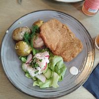 It was so dry and i was still hungry Afterwards at Lokal Vegan Bistro in Warsaw