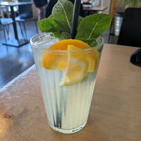 Lemonade at Lokal Vegan Bistro in Warsaw