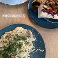   at Lokal Vegan Bistro in Warsaw