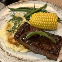 Ribs  at Lokal Vegan Bistro in Warsaw