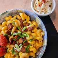 Mac & Cheese #Veganuary at Lokal Vegan Bistro in Warsaw